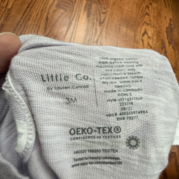 NEW Little Co. Dolman Dress 3 Months - Picture 6 of 7